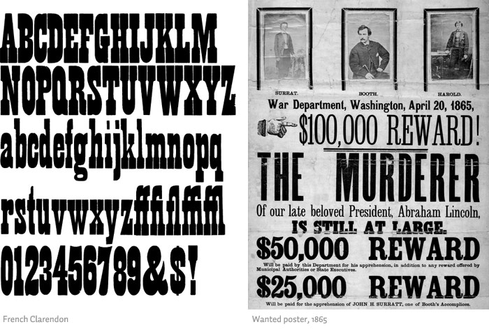 wanted poster font free